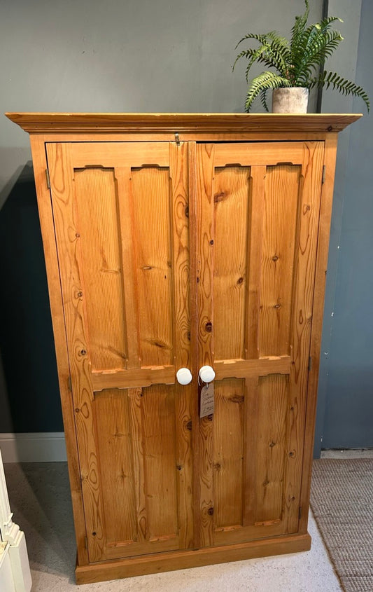Vintage Pine Wardrobe/ Cupboard